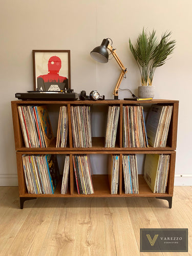 Varezzo Torino 120cm | Record Player Stand | Vinyl Record Storage | Turntable Stand