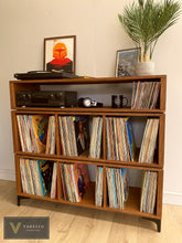 Varezzo Venezia 120cm | Record Player Stand | Vinyl Record Storage | Turntable Stand