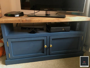 K53 TV Unit - Stiffkey Blue - 100cm