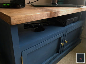 K53 TV Unit - Stiffkey Blue - 100cm