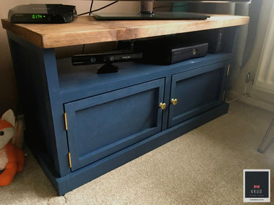 K53 TV Unit - Stiffkey Blue - 100cm